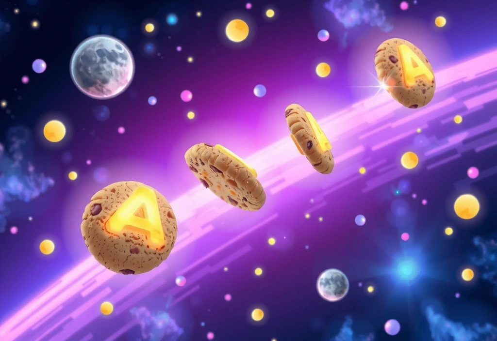 Digital cookie concept illustration