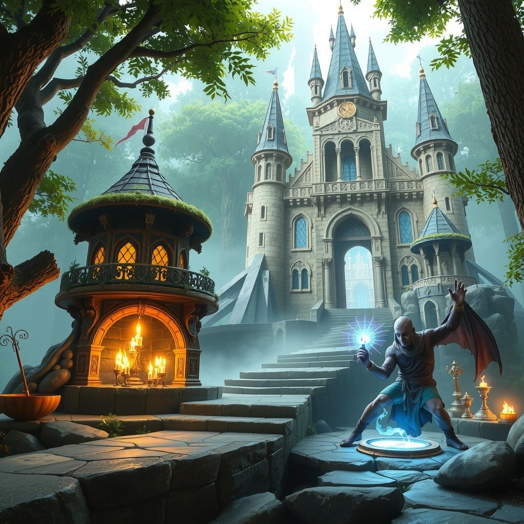 Mystic Realms mobile game