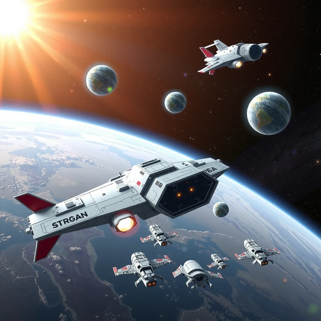 Space Trader mobile game